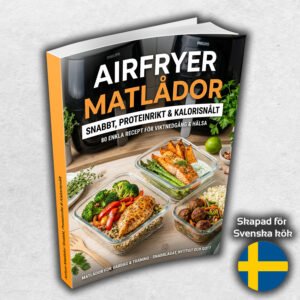 Airfryer Matlådor- Snabbt, Proteinrikt & Kalorisnålt